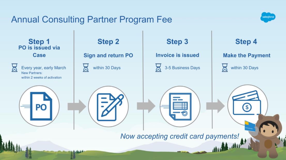 Salesforce Annual Consulting Program Fee
