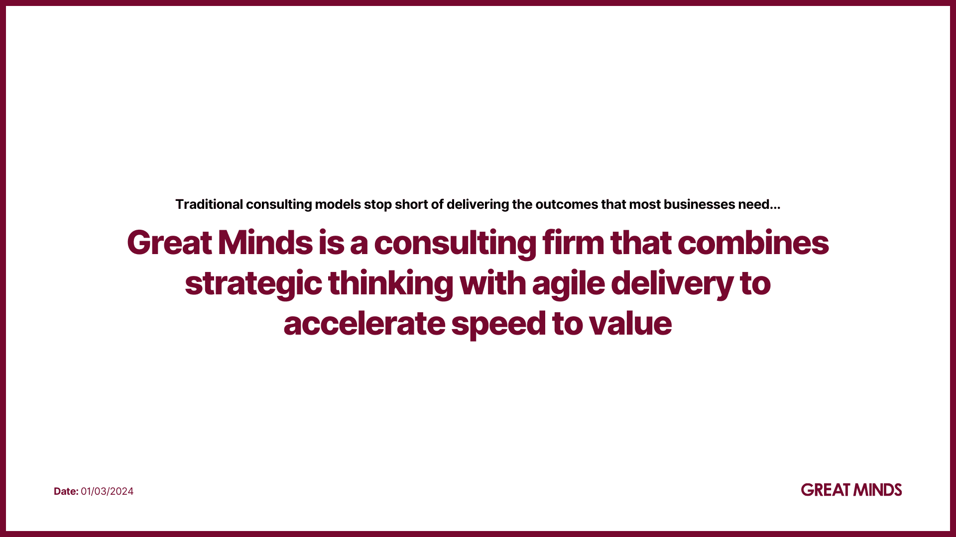 Great Minds Consulting Pty Ltd image 1