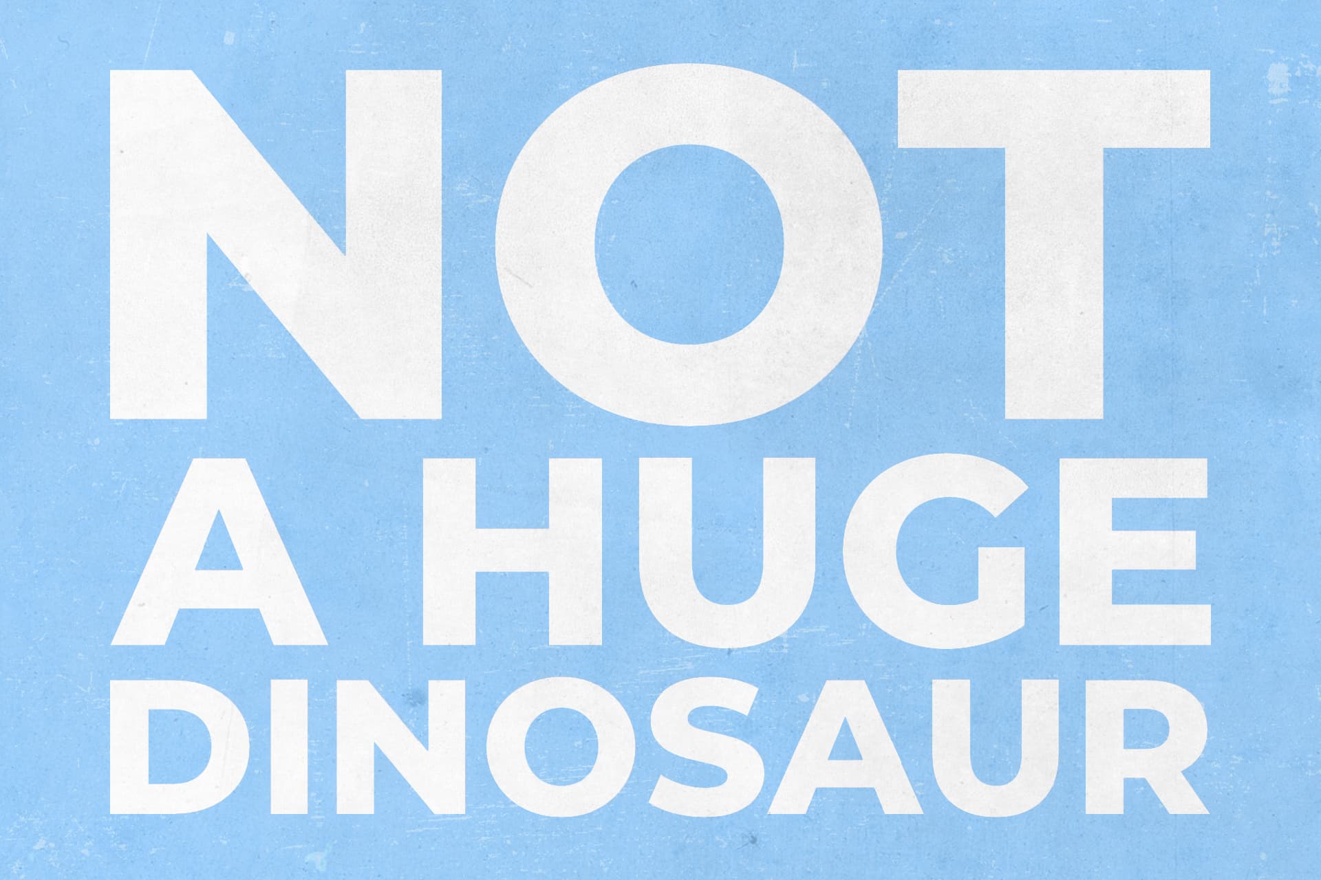 NOT a huge dinosaur LLC image 1