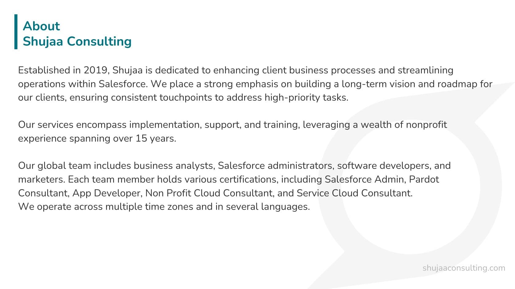 Shujaa Consulting image 1