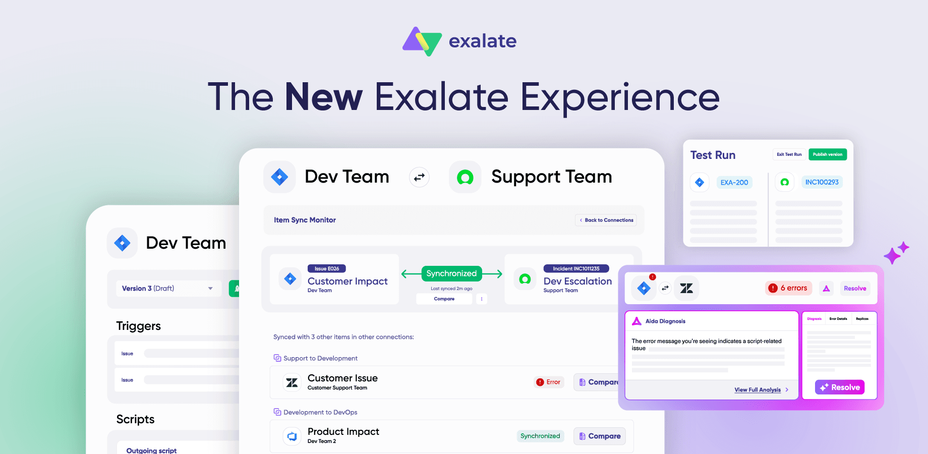 Introducing New Exalate Experience!