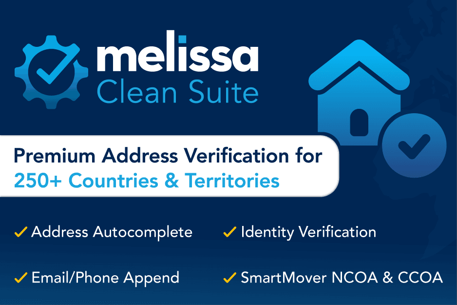 Melissa's Clean Suite: Premium Address Verification
