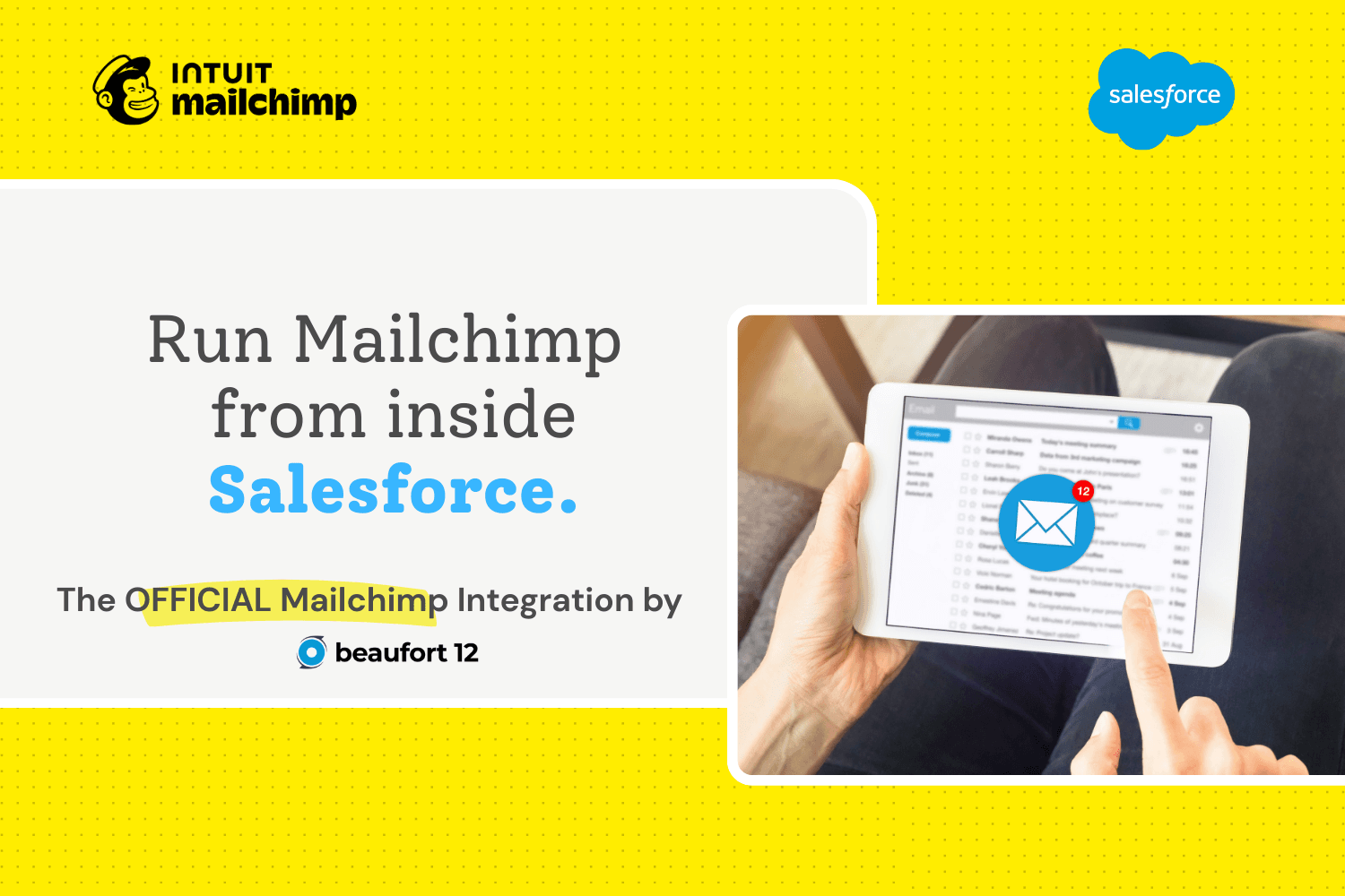 Manage Mailchimp inside Salesforce.