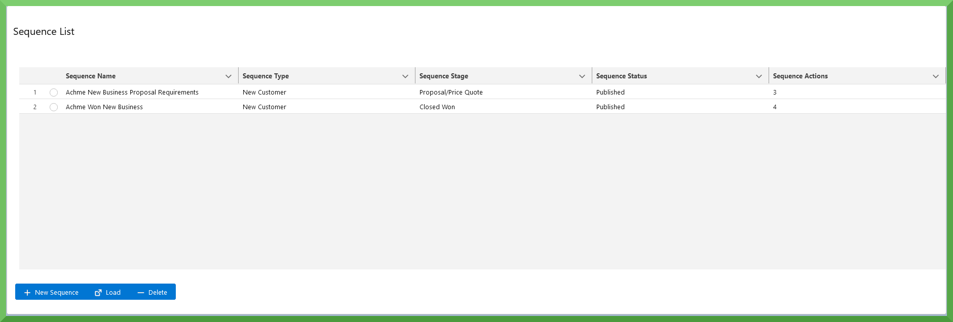 Sequence List