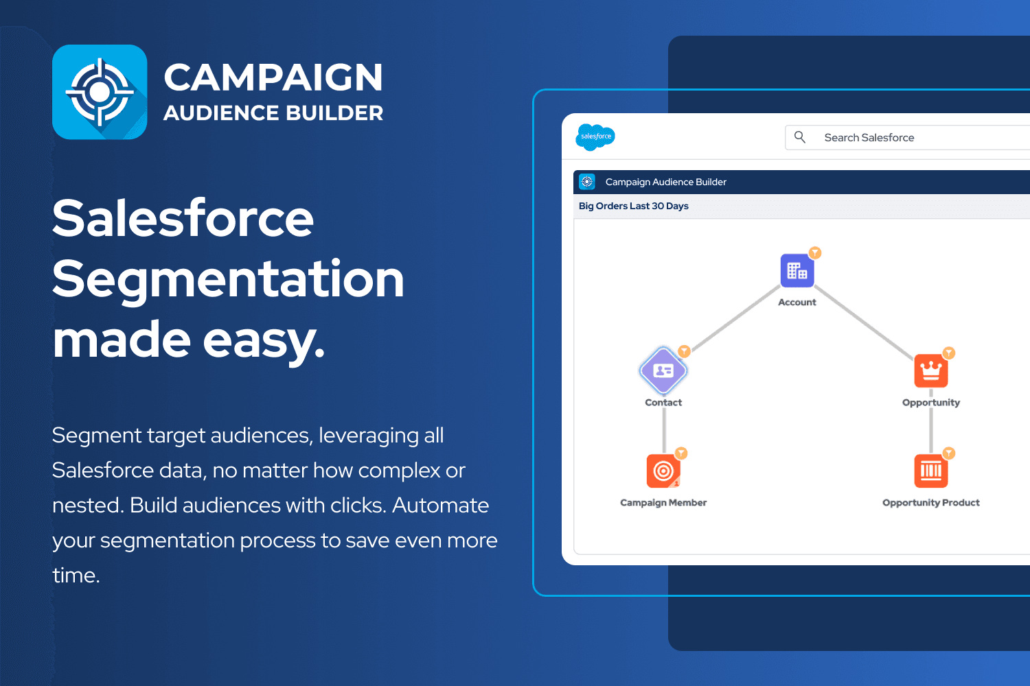 Salesforce Segmentation made easy.