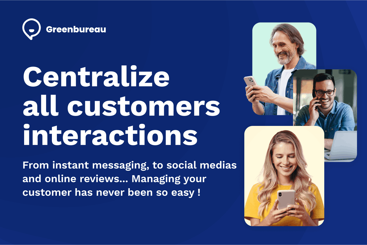 Greenbureau - All your digital Channels in Salesforce