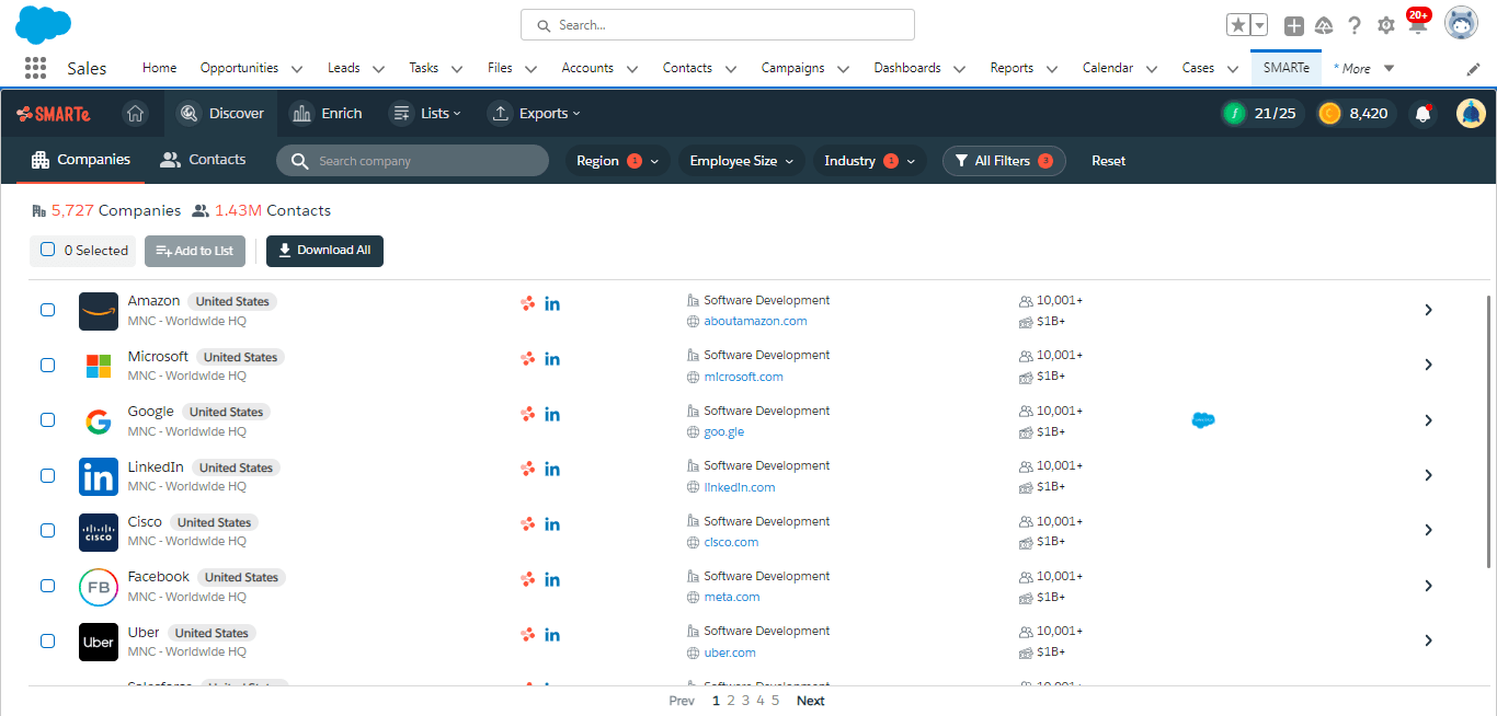 Search Page