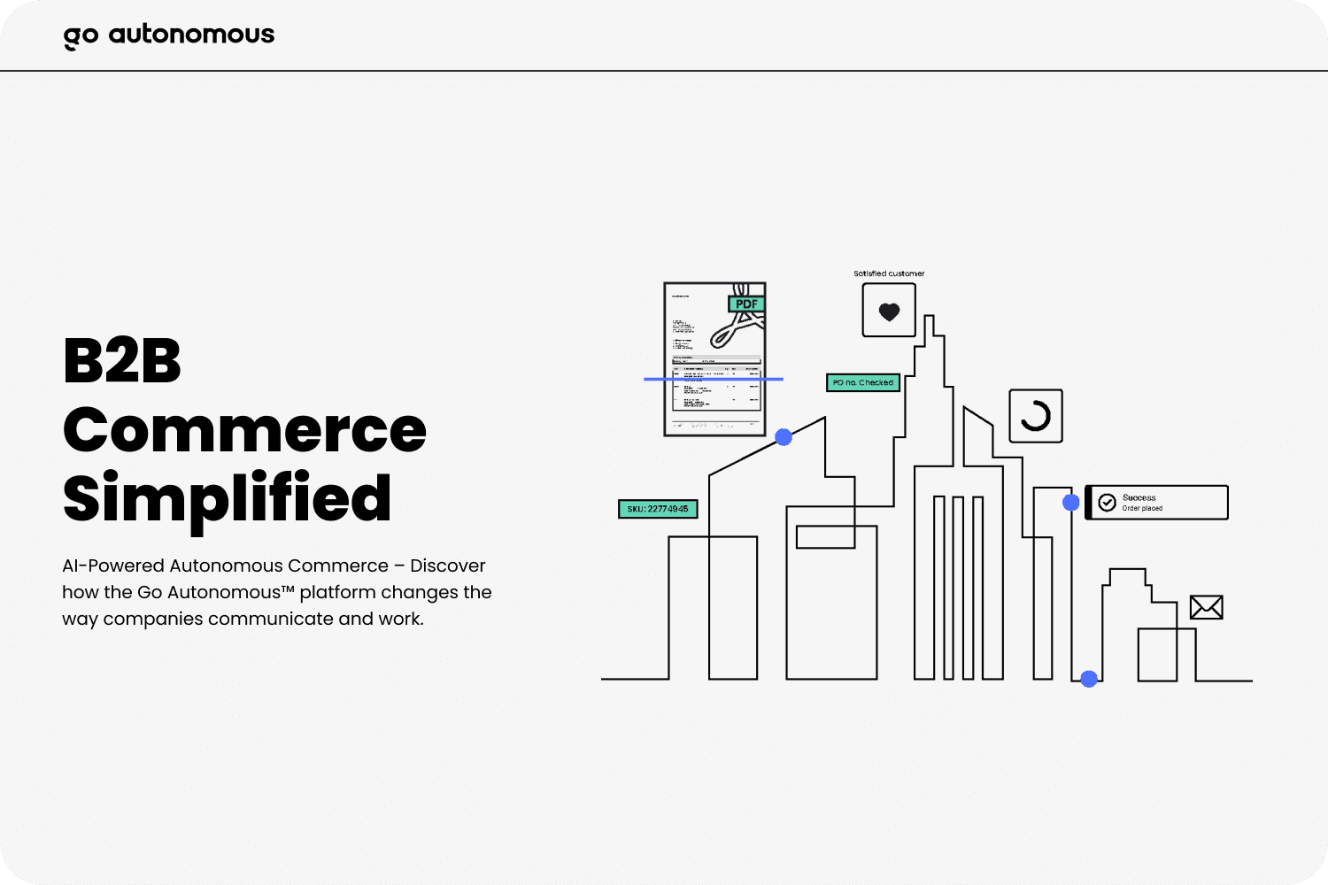 Go Autonomous - B2B Commerce Simplified