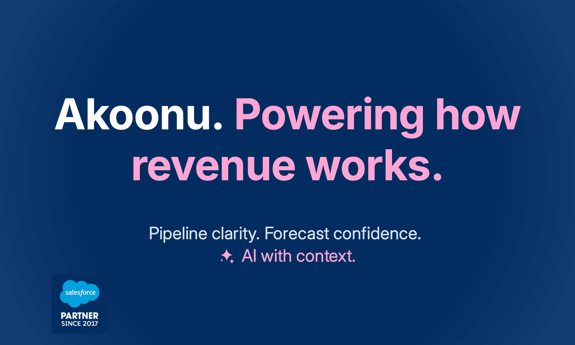 Akoonu. Powering how revenue works.