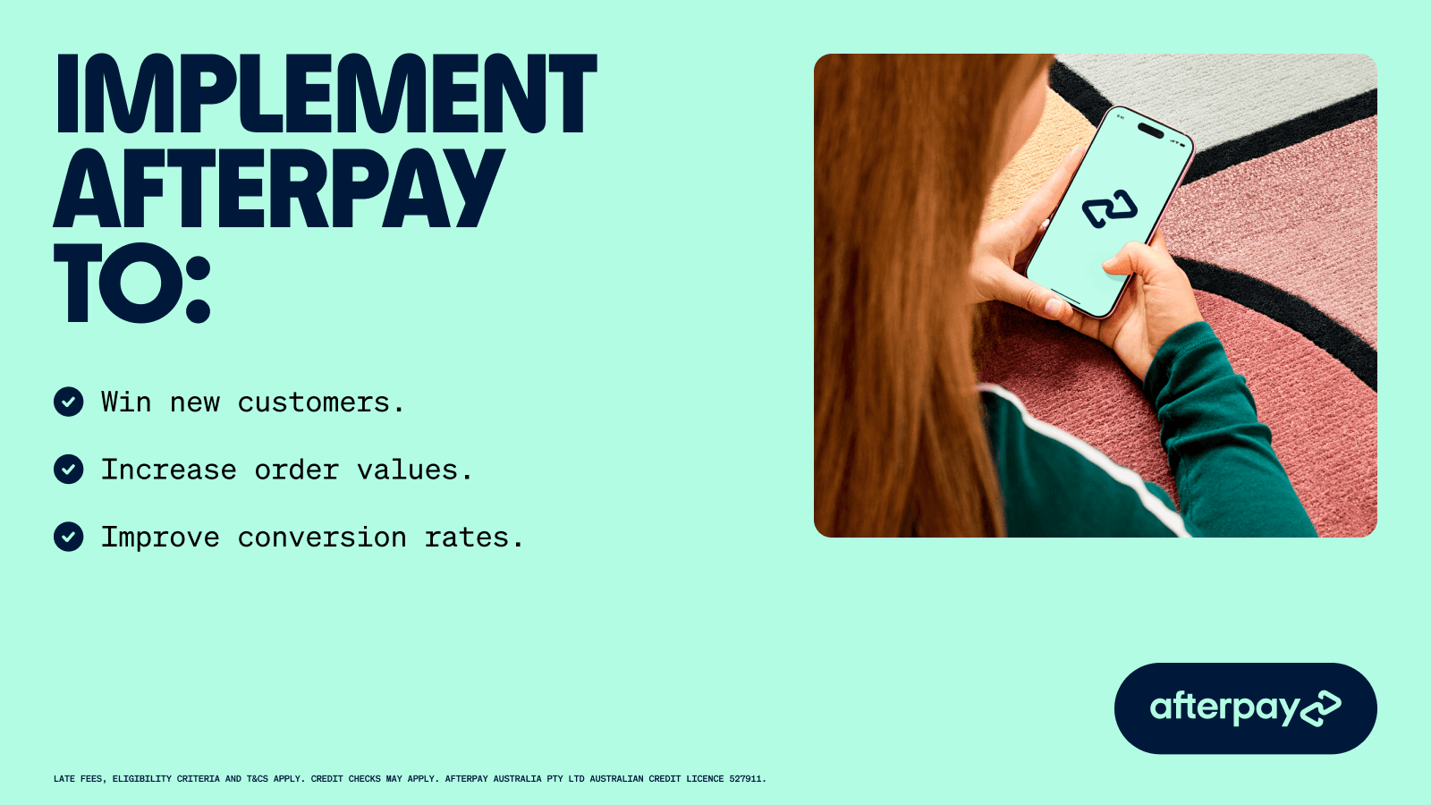 Reasons to Implement Afterpay