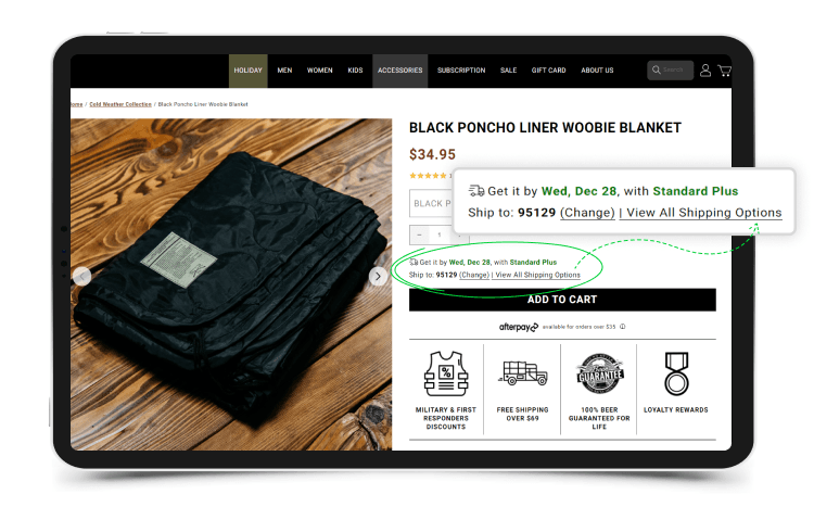 Product Details Page