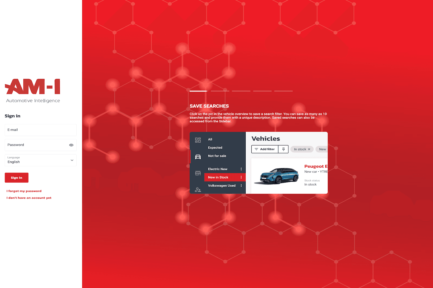 Login Screen AM-i