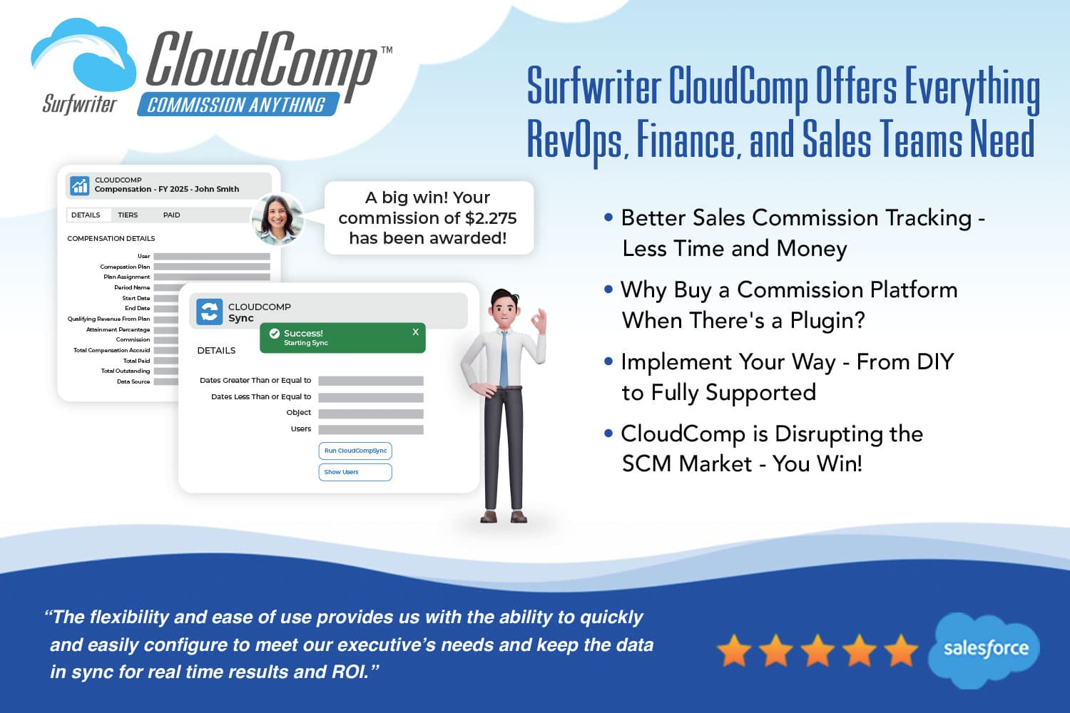 CloudComp Commission Anything - The Complete Salesforce Native Commissions Management App