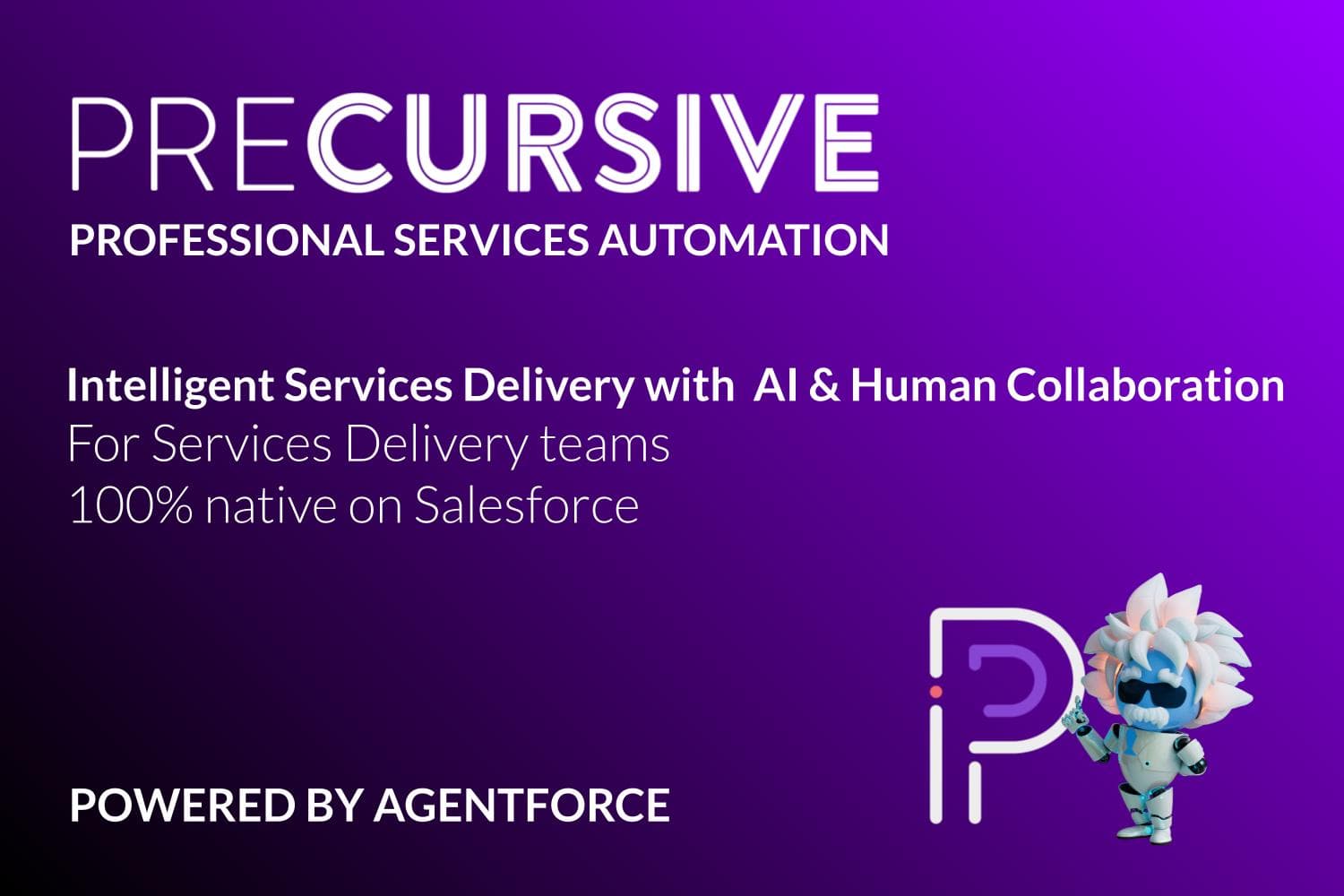 Combine project data with AI and Salesforce for enhanced services delivery