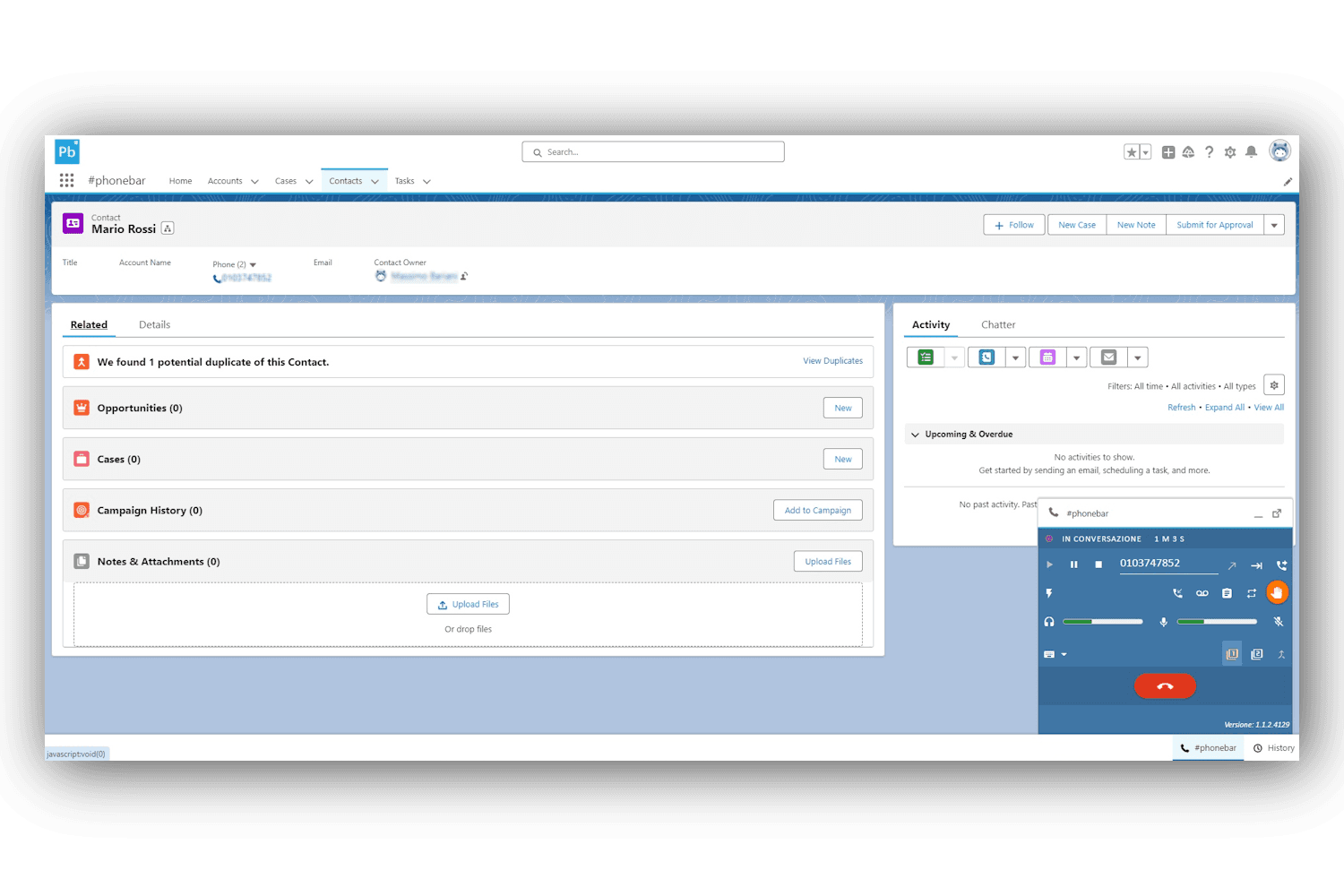 Seamlessly integrates your #phones contact center with Salesforce