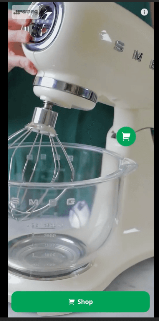 Add Shop CTAs linked to your product catalogue