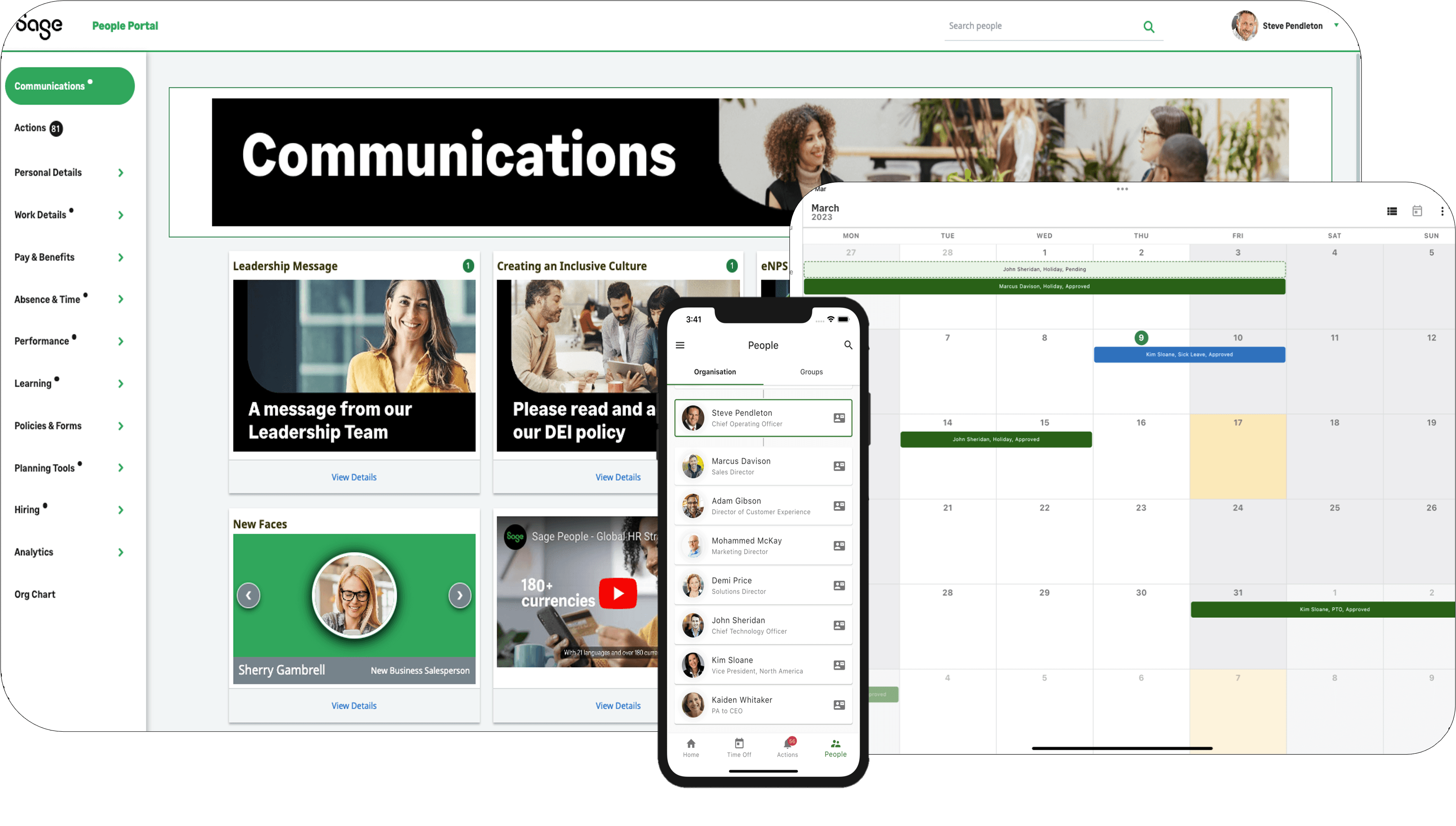 Global cloud HR and People platform