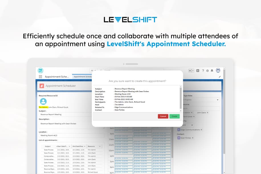 LevelShift's Appointment Scheduler