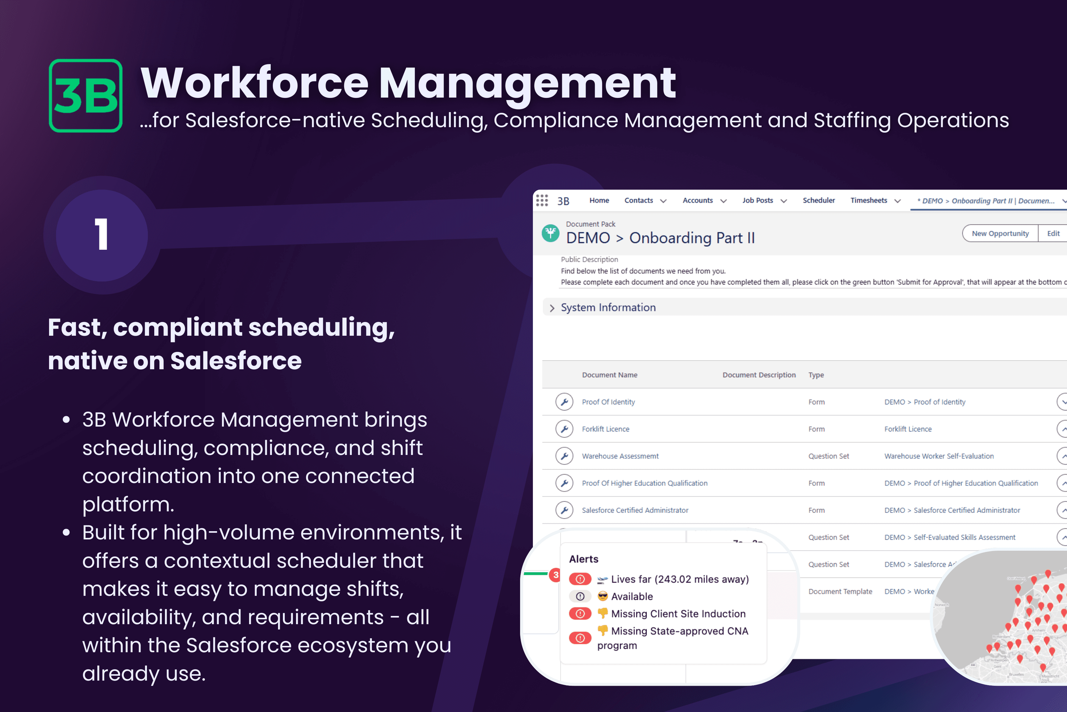 Fast, compliant, native scheduling on Salesforce