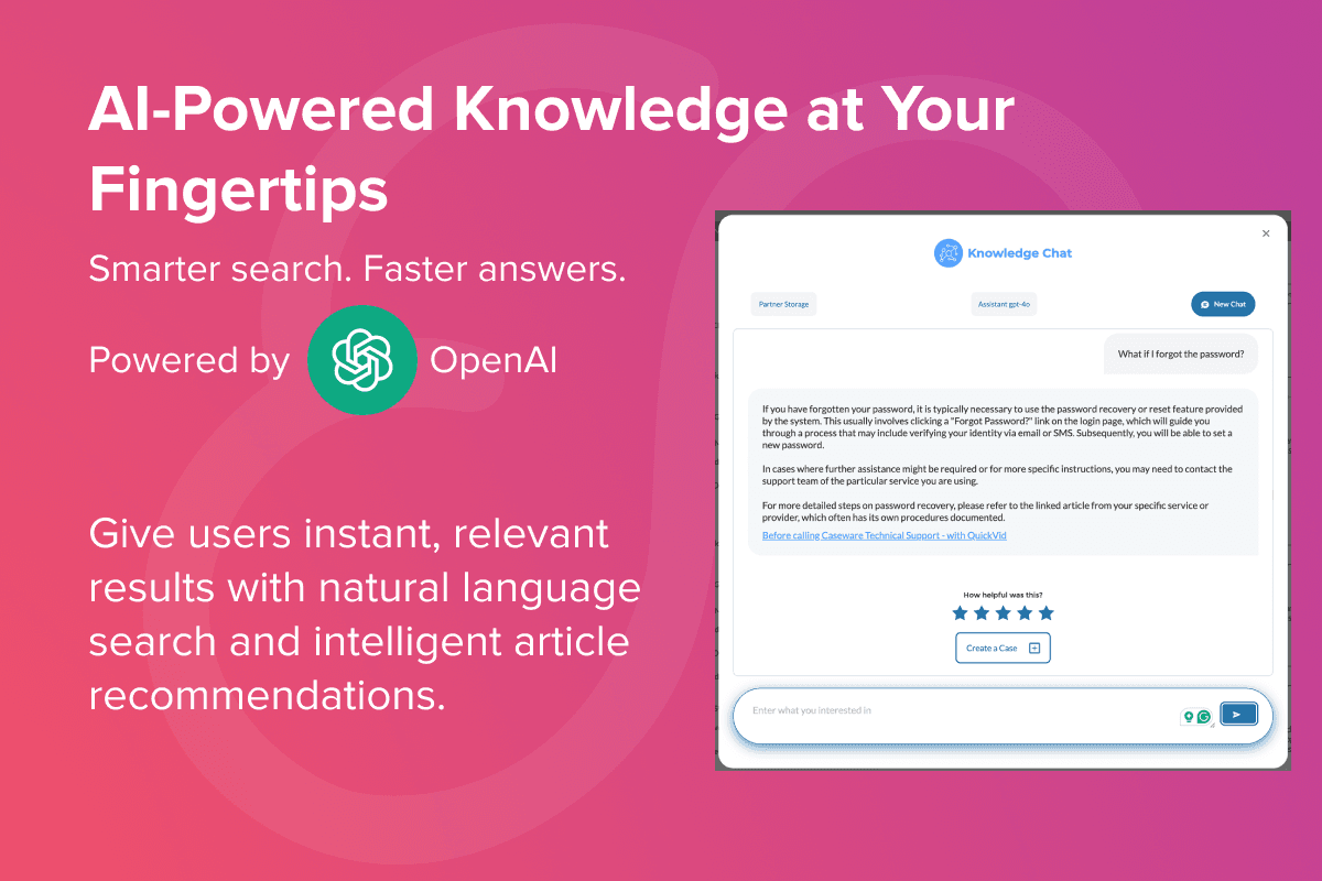 AI-Powered Knowledge Management for Salesforce Experience Cloud