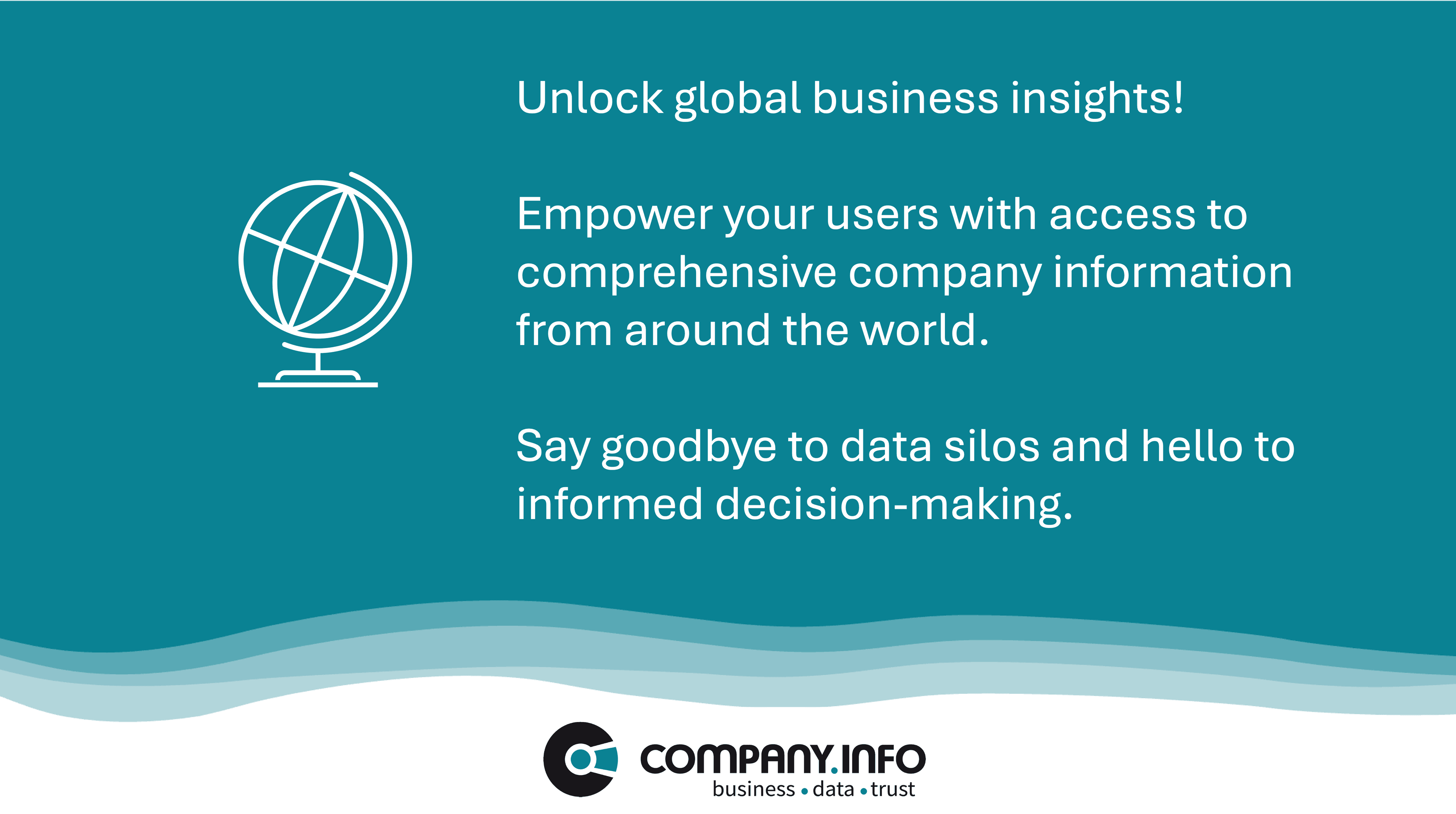 Global business data at your fingertips.