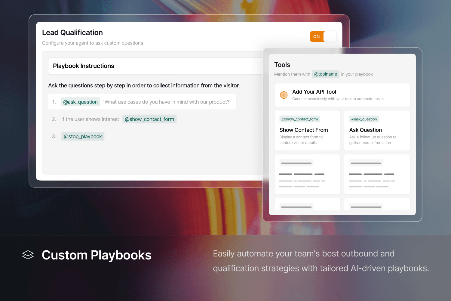 Custom Playbooks