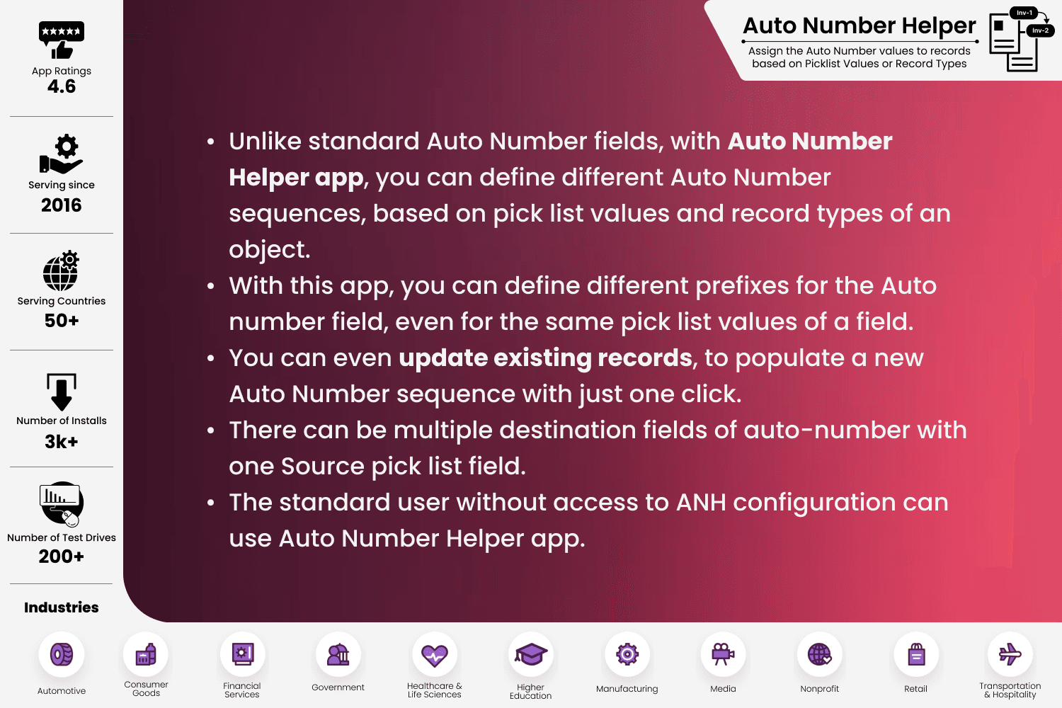 About Auto Number Helper