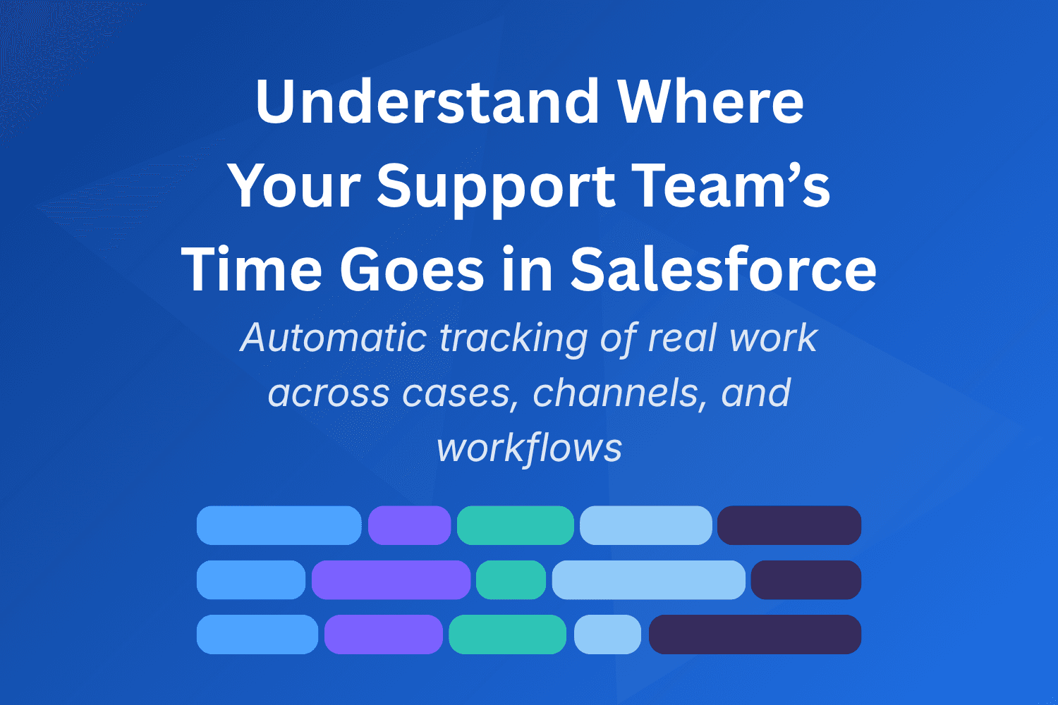 Automatic time tracking for Salesforce service teams — no manual input