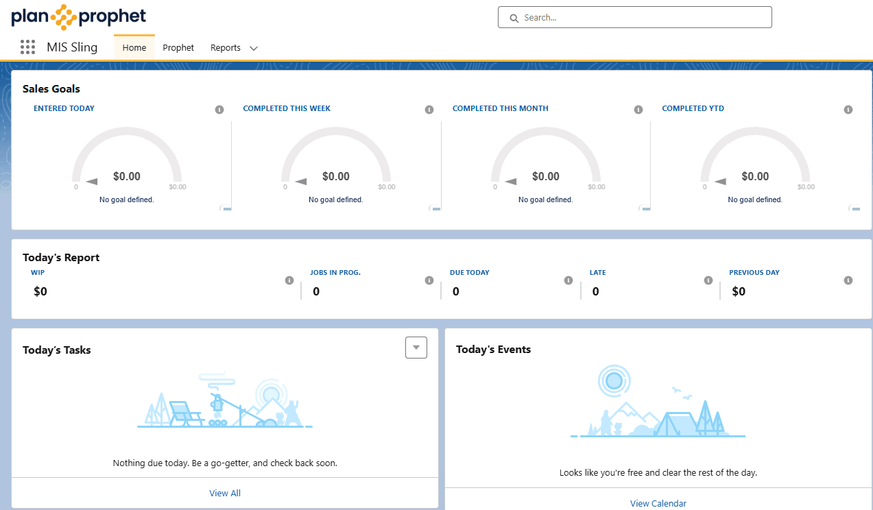 Sling homepage