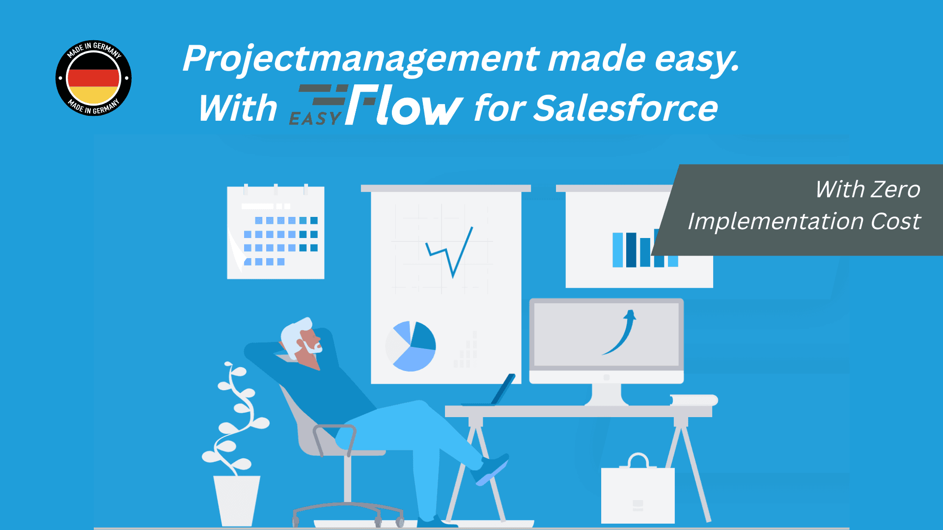 EasyFlow Projekte is your tool for project management in Salesforce.