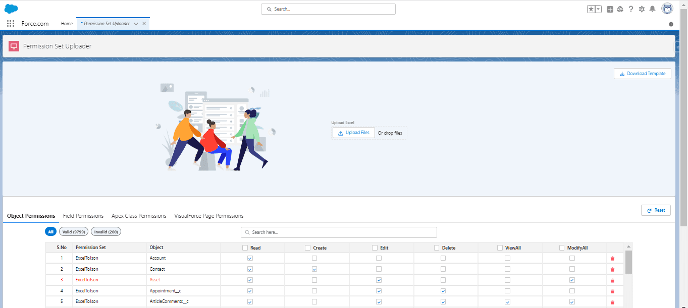 PSU Upload - Landing Page