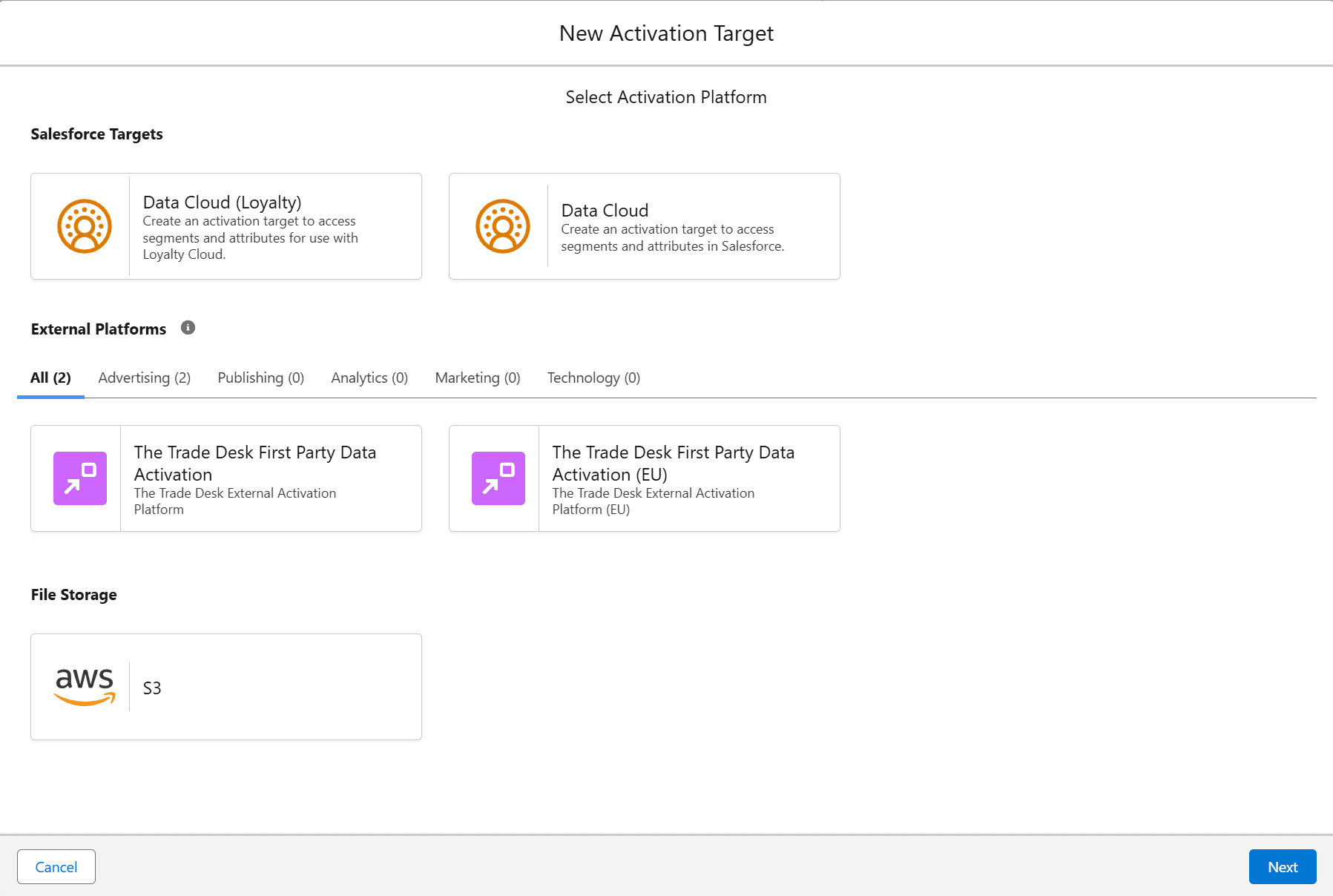 Activation Target
