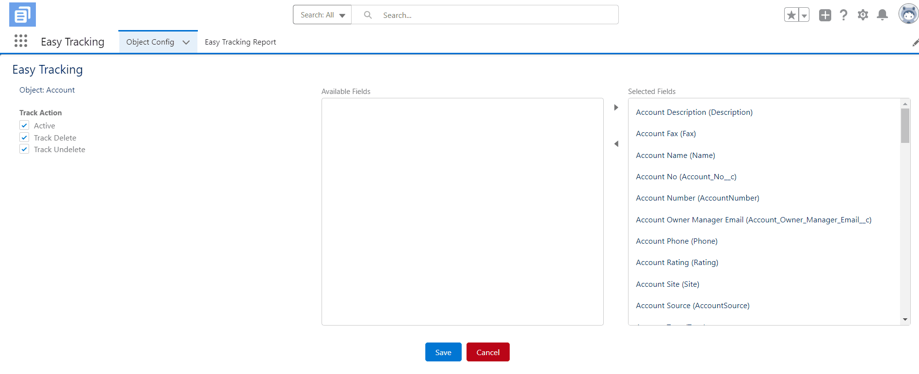 Easy setup for any objects
