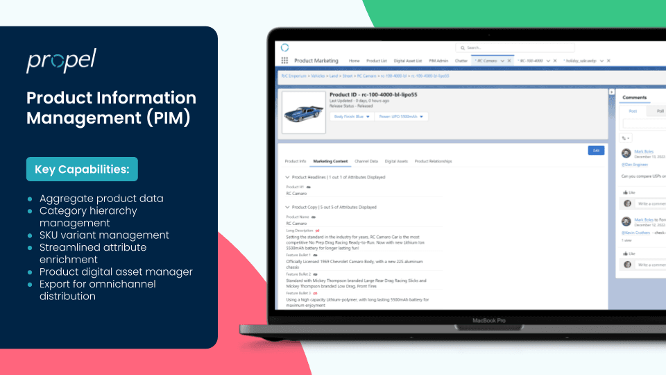 Propel Product Information Management (PIM)