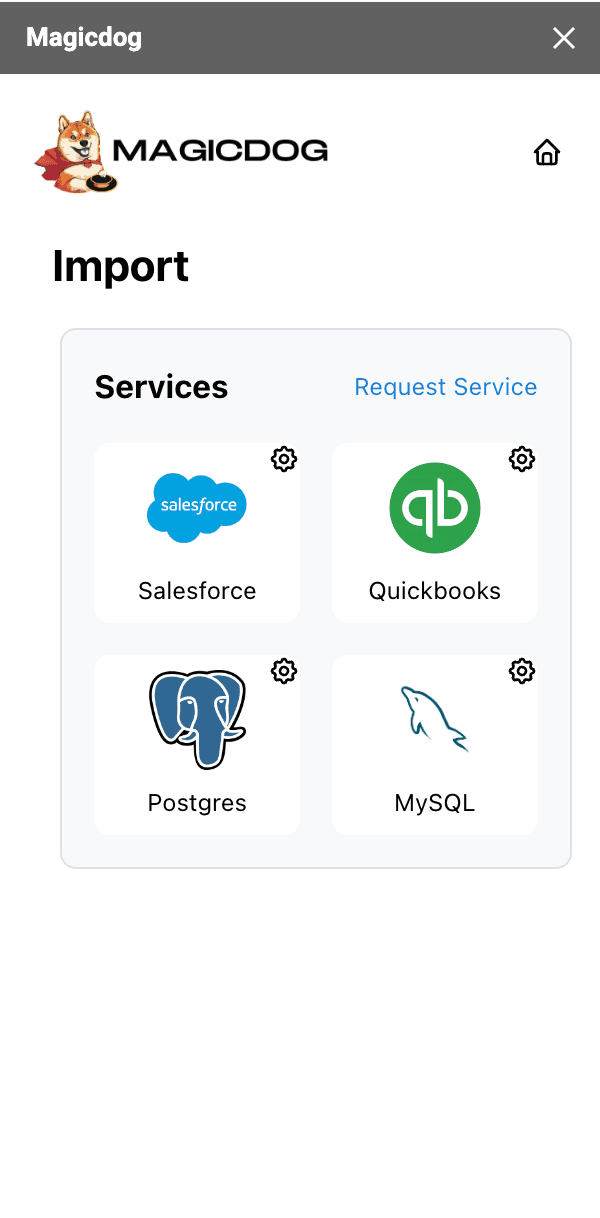 Connect multiple data sources