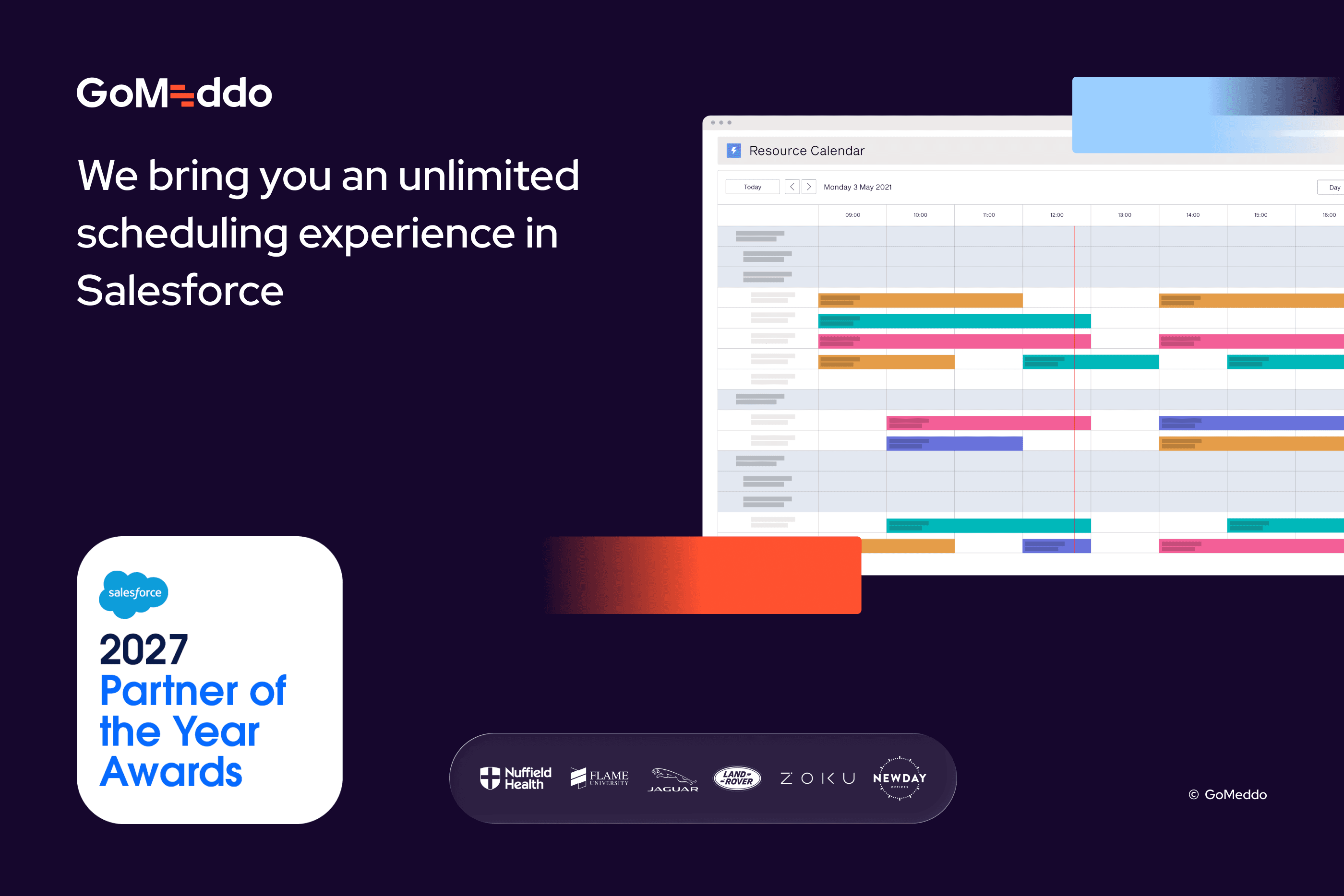 GoMeddo scheduling and booking with Agentforce