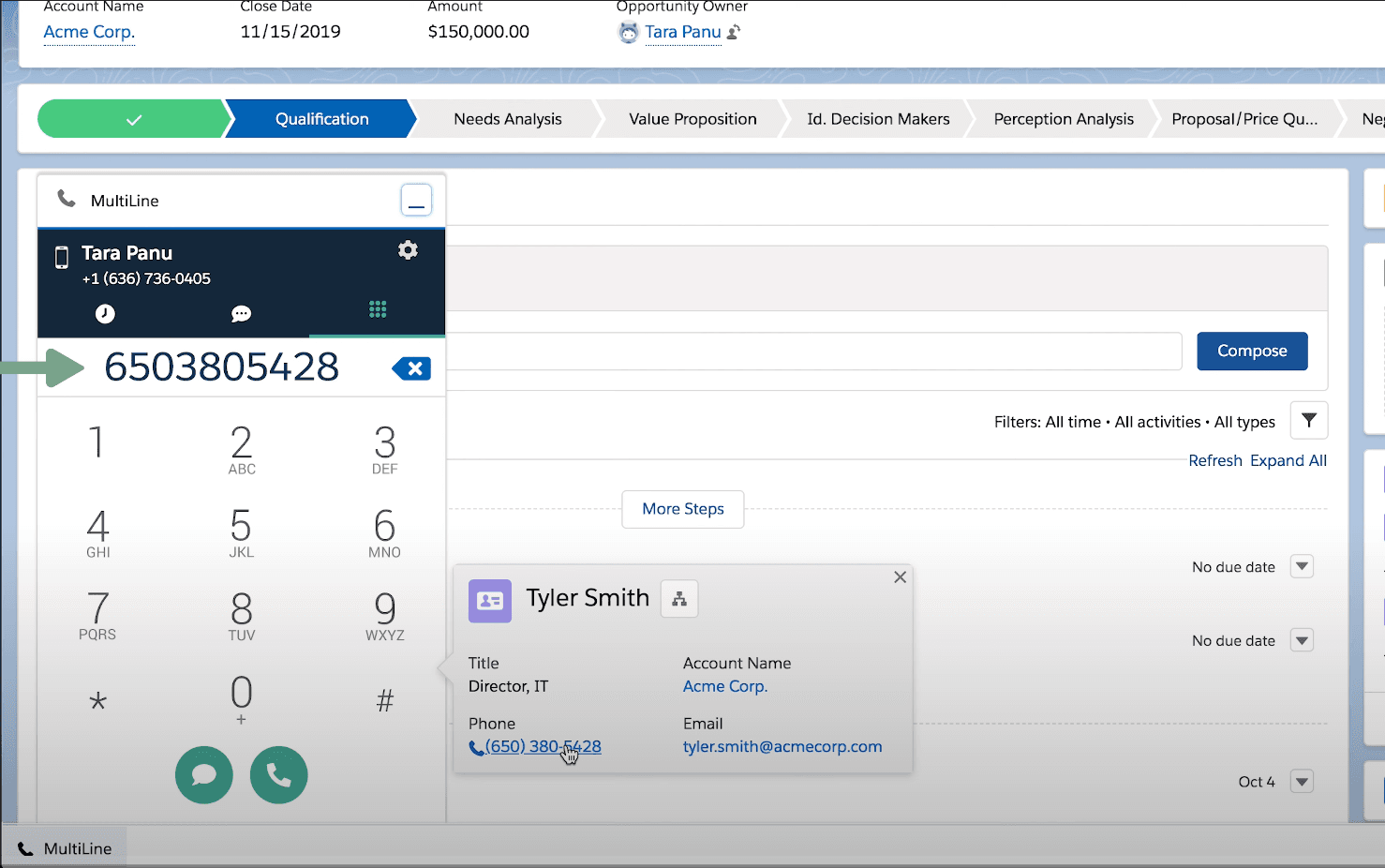 Dialer - for Calls