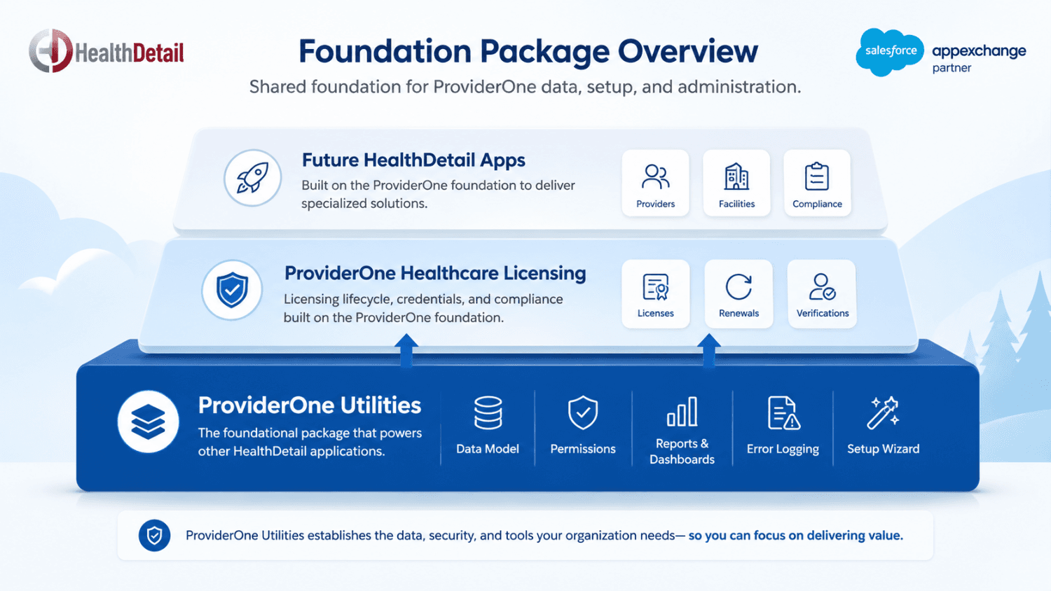 Foundation package for ProviderOne data and setup.