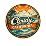 Cloudy in California logo