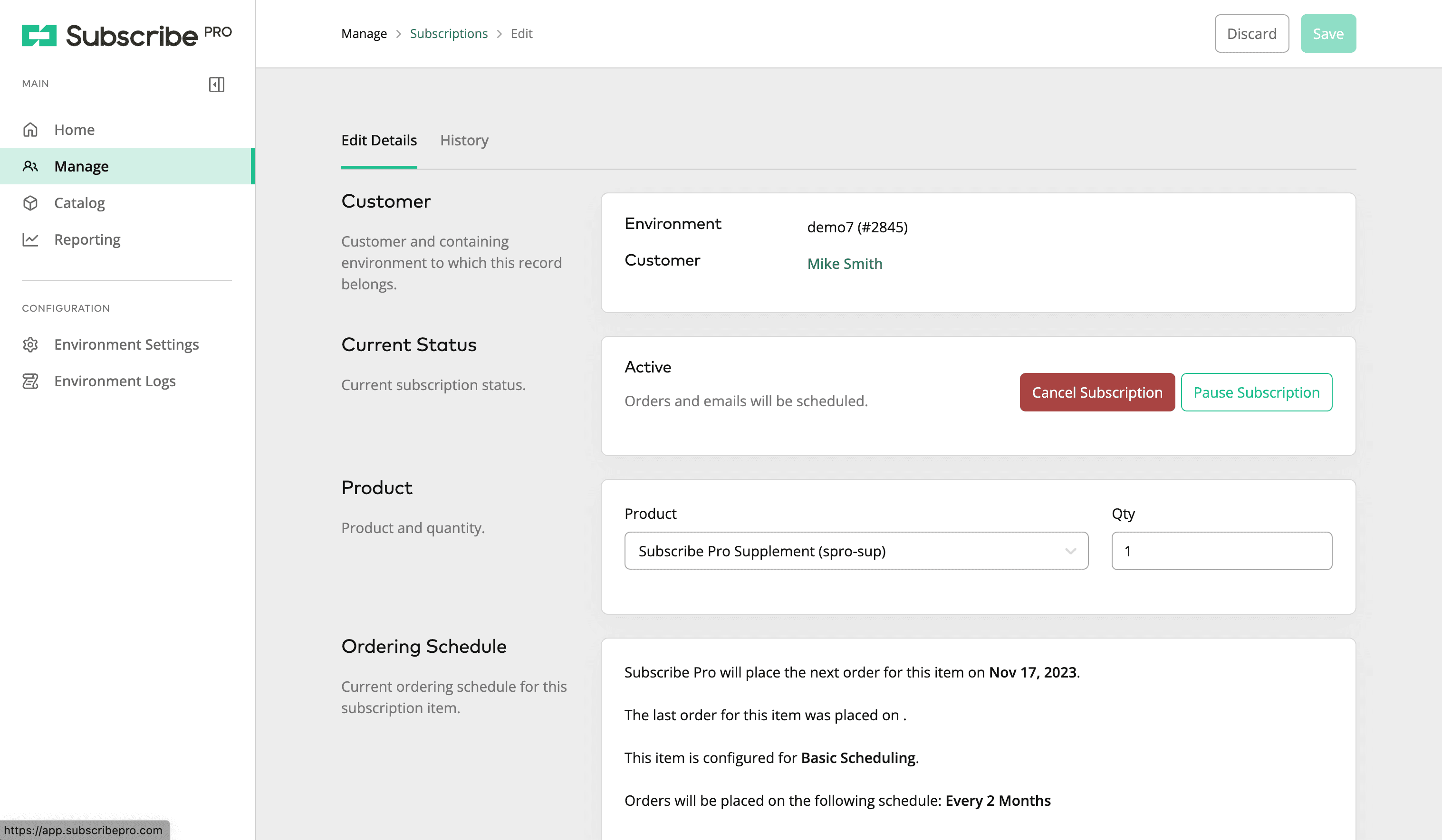 Customer Management