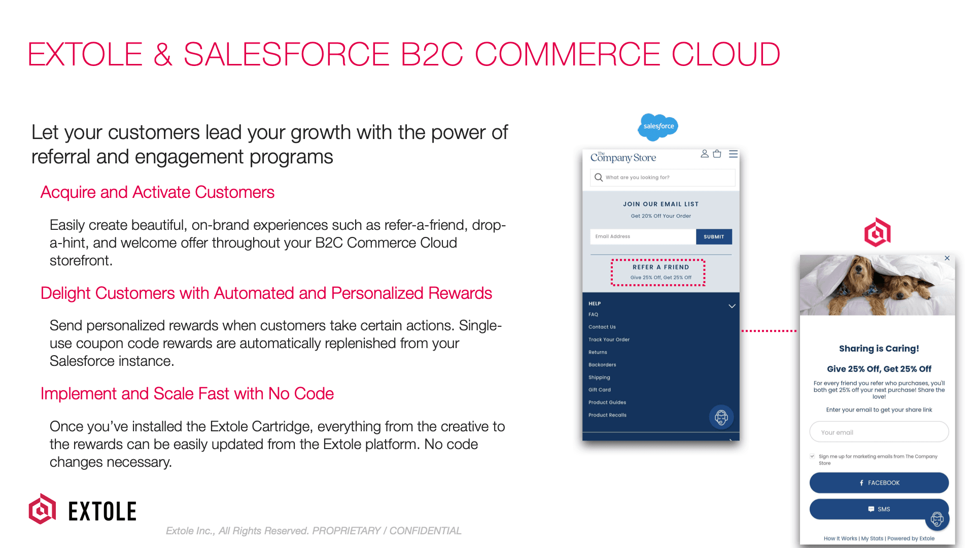 Extole and Salesforce B2C Commerce