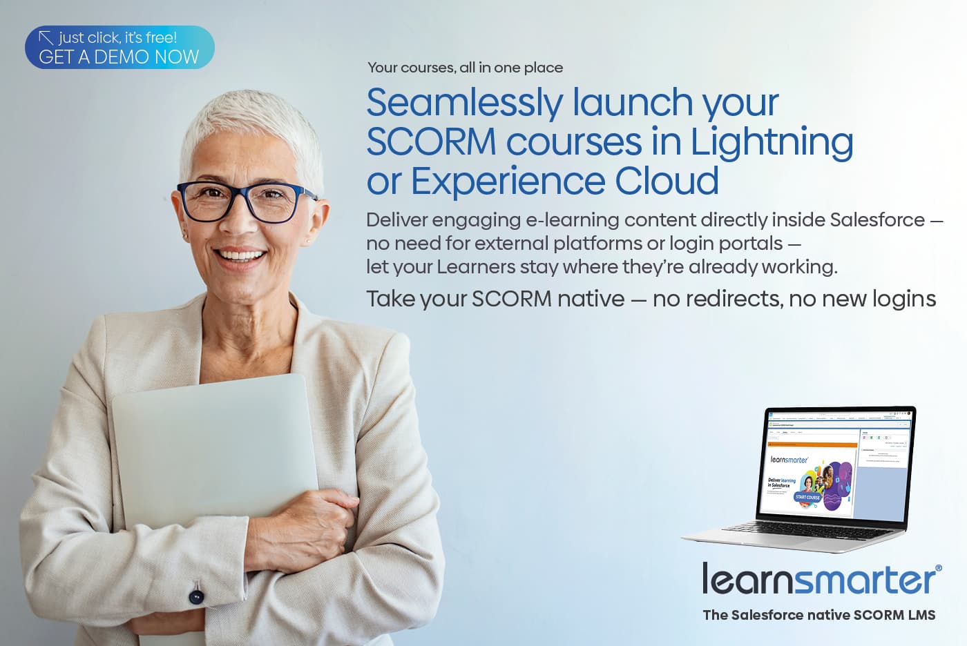 Learn what it's like for your learners to learn in Salesforce by learning in Salesforce!