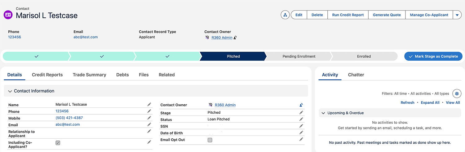 Resolve Debt - Purpose Built Modern CRM for Affiliates
