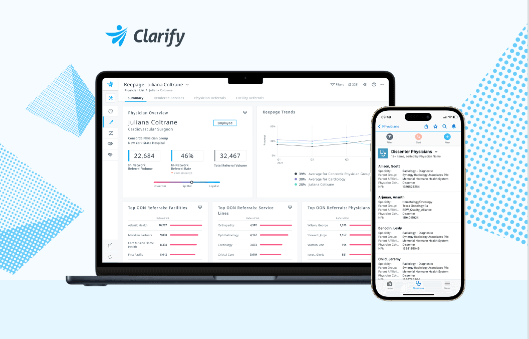 Access Clarify metrics from Salesforce Mobile to power conversations while on the road