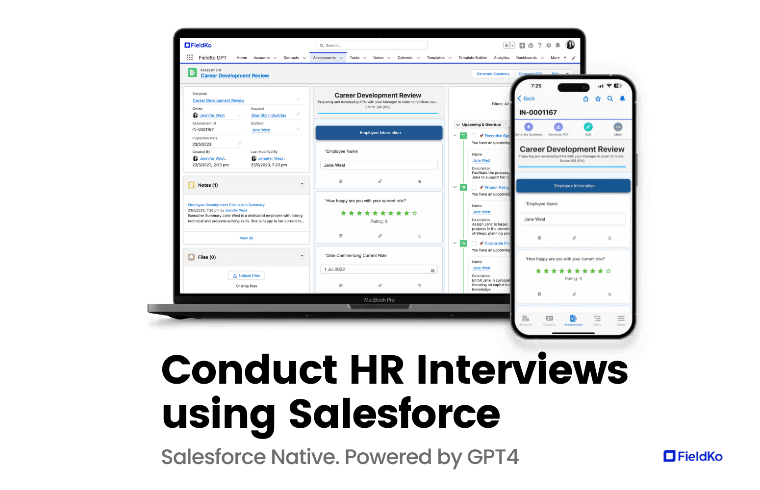 Conduct HR Interviews using Salesforce
