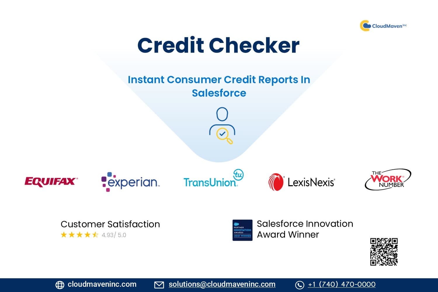 Instant credit reports in Salesforce with automated credit checks, soft pulls, hard pulls, etc.