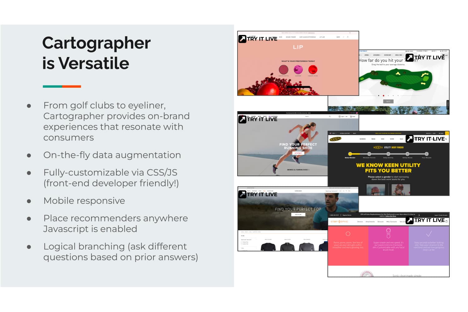 Cartographer is Versatile