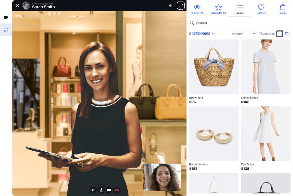 Shop live with your customer