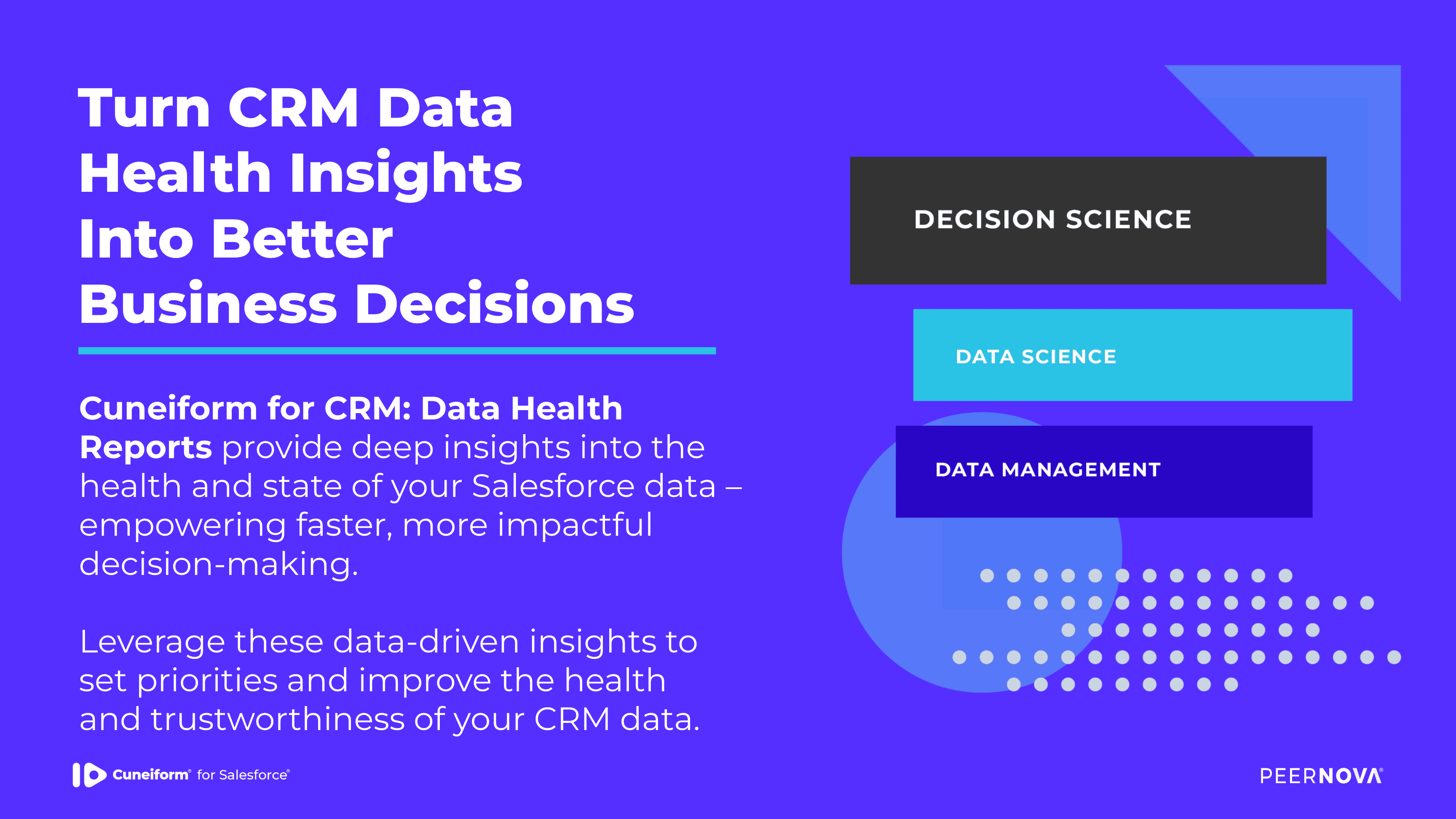 Cuneiform for CRM: Data Health Reports: Turn Data Health Insights Into Better Business Decisions