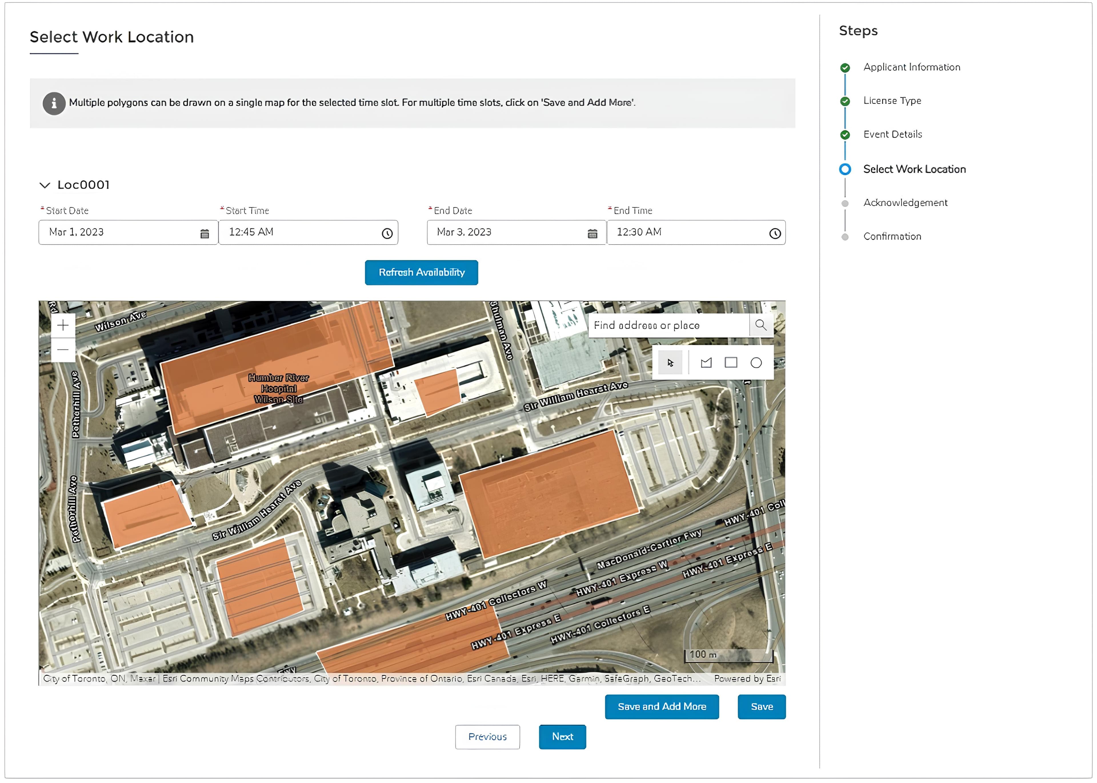 Applicant View